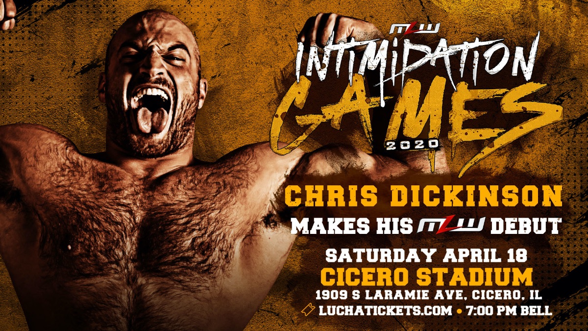 Chris Dickinson to make MLW debut at Intimidation Games