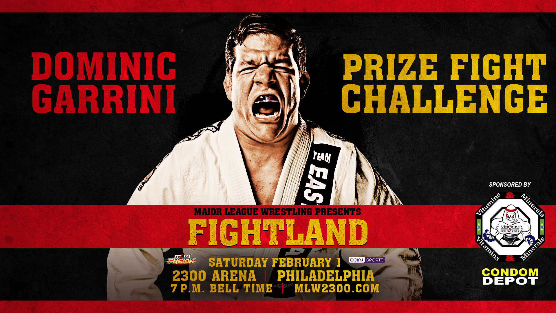 Dominic Garrini ‘Prize Fight Challenge’ added to MLW Fightland