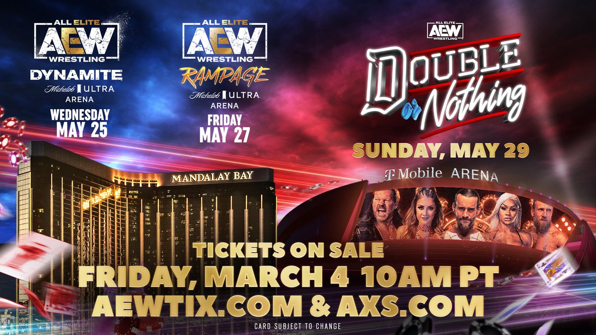 AEW announces its first-ever $1 million gate