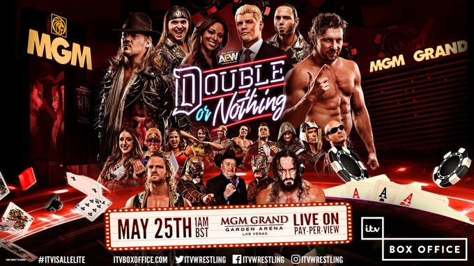 AEW announces UK broadcast details, pre-show for Double or Nothing