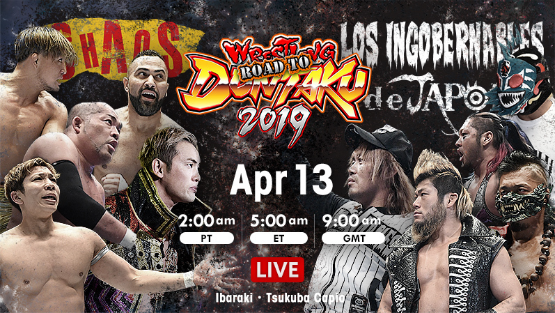 NJPW Road to Wrestling Dontaku results: CHAOS vs. LIJ ten-man tag