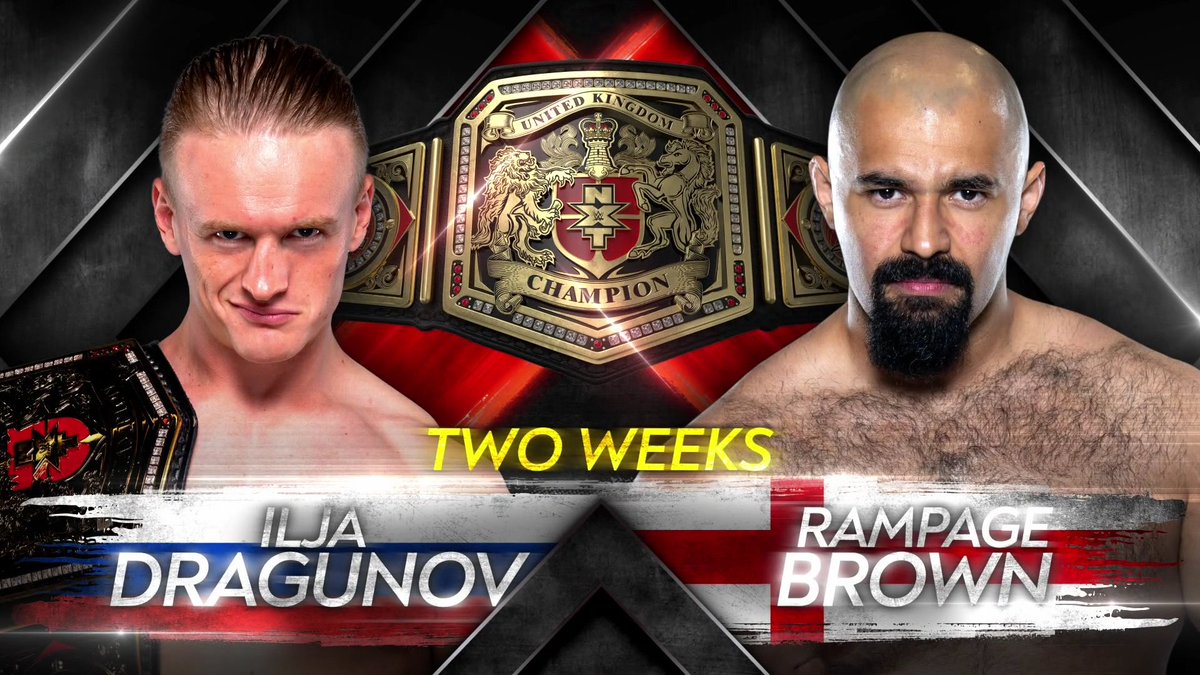 WWE sets date for Dragunov vs. Brown NXT UK title match