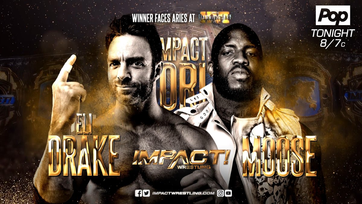Impact Wrestling results: Sydal vs. Cage, Moose vs. Eli Drake