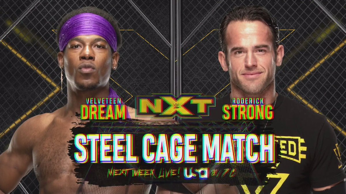 Next week’s NXT to feature two steel cage matches