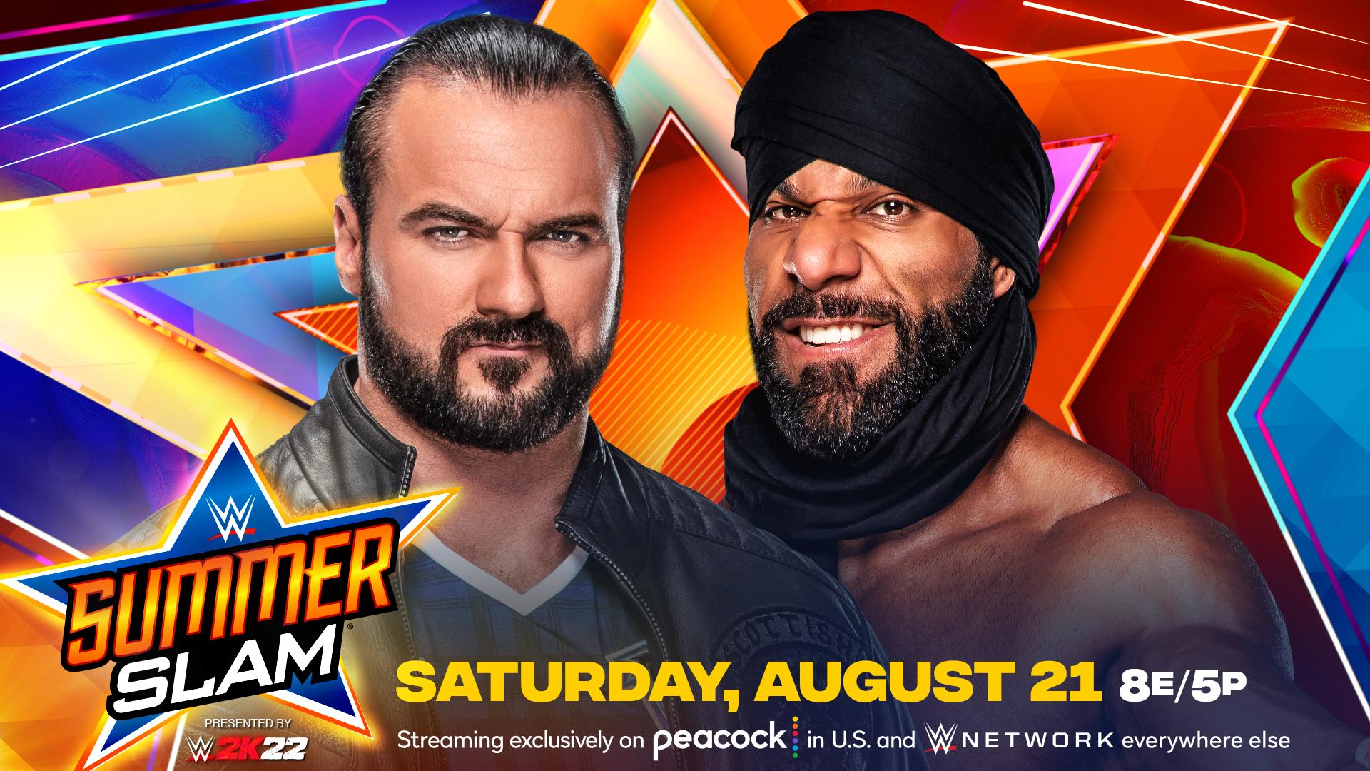Drew McIntyre vs. Jinder Mahal added to WWE SummerSlam