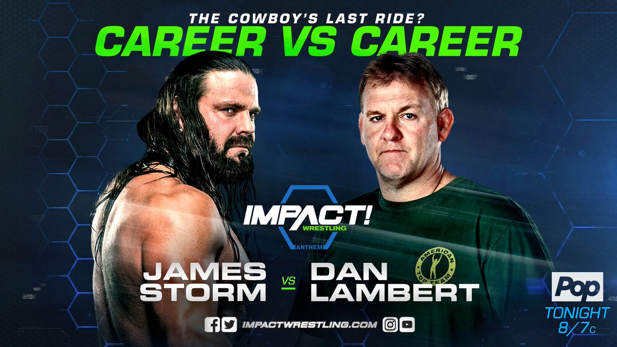 Impact Wrestling results: Dan Lambert vs. James Storm career match
