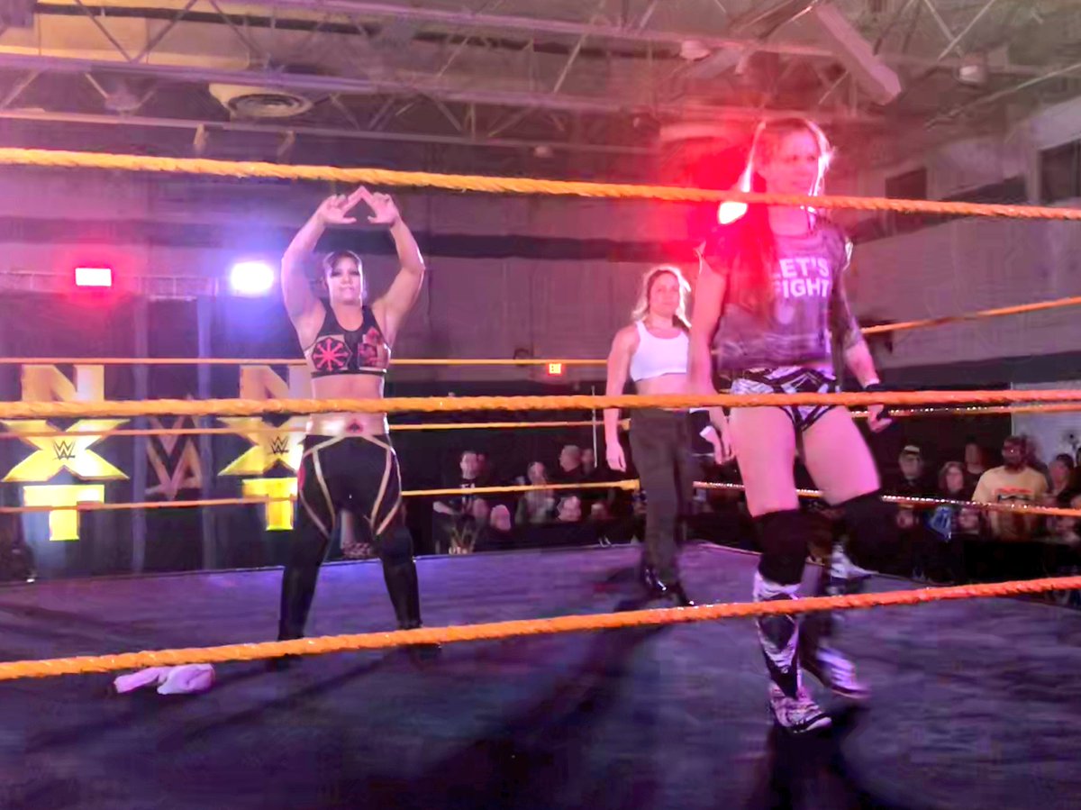 Jessamyn Duke makes in-ring debut at NXT house show