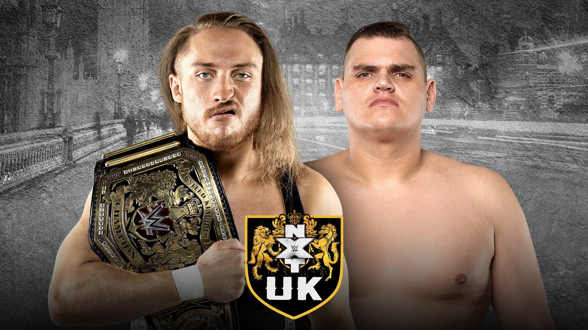 NXT UK results: Pete Dunne-WALTER contract signing