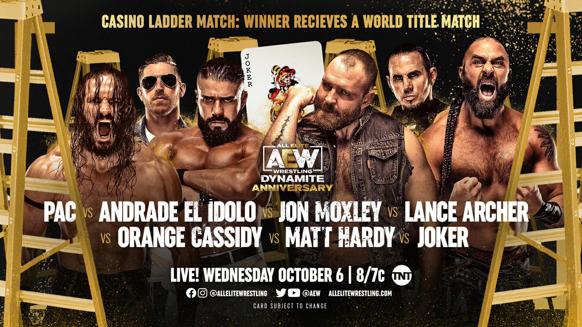 AEW Dynamite live results: Second anniversary show