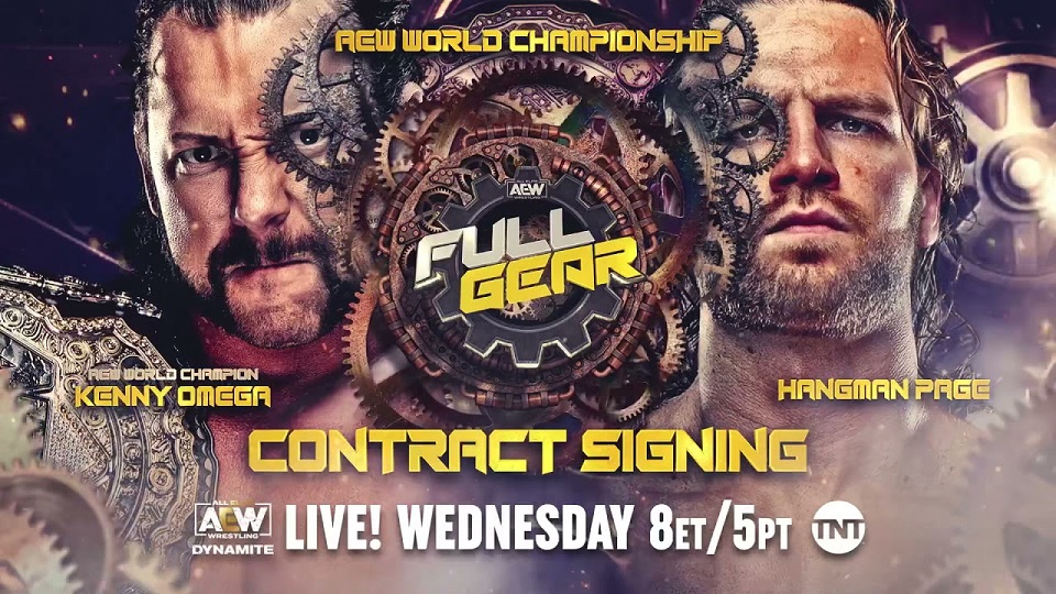 AEW Dynamite live results: Omega-Hangman contract signing