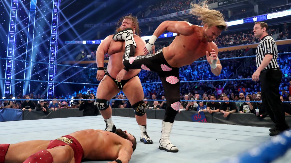 WWE SmackDown video highlights: Tag team gauntlet match