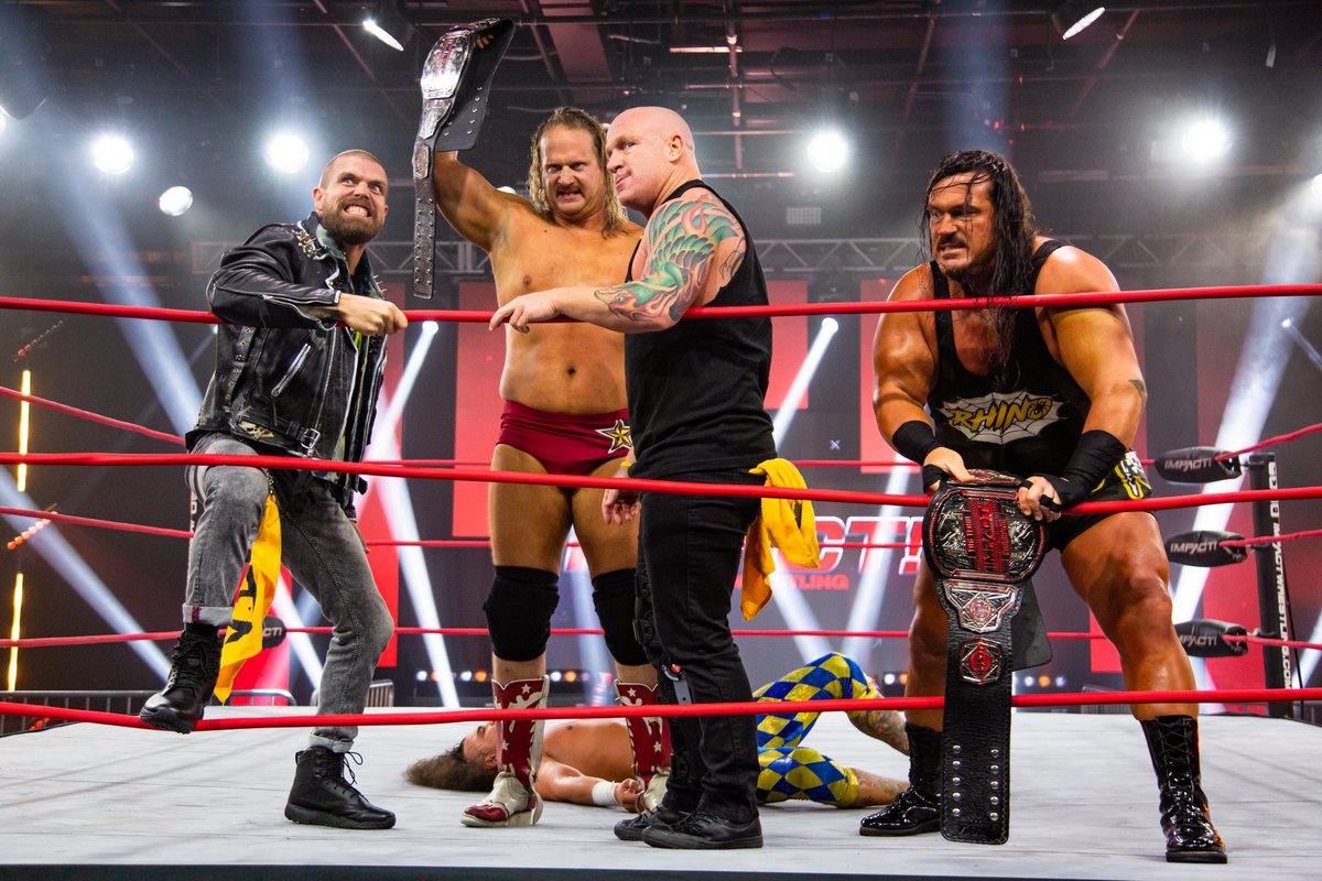 Violent By Design win Impact Wrestling Tag Team titles