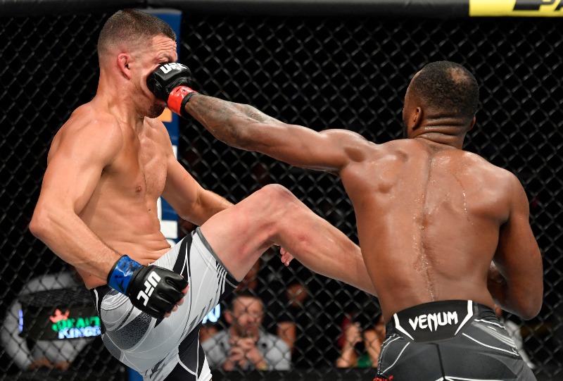 Nate Diaz loses to Leon Edwards in UFC 263 return fight