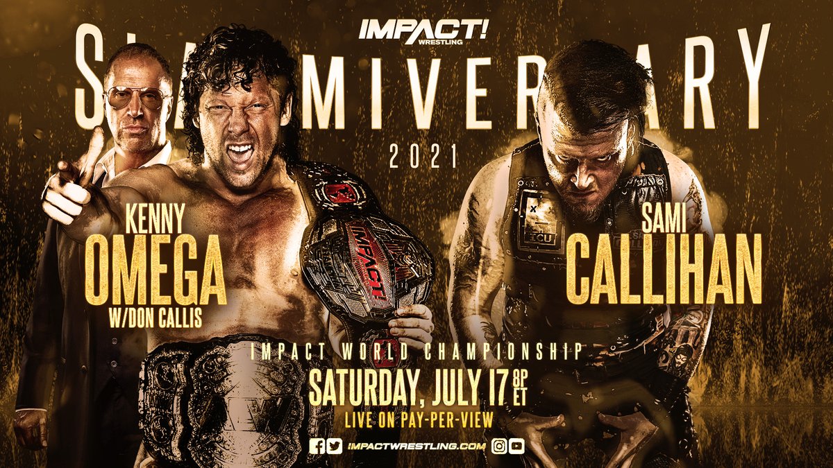 Omega vs. Callihan set for Impact Slammiversary, Callis fired as VP