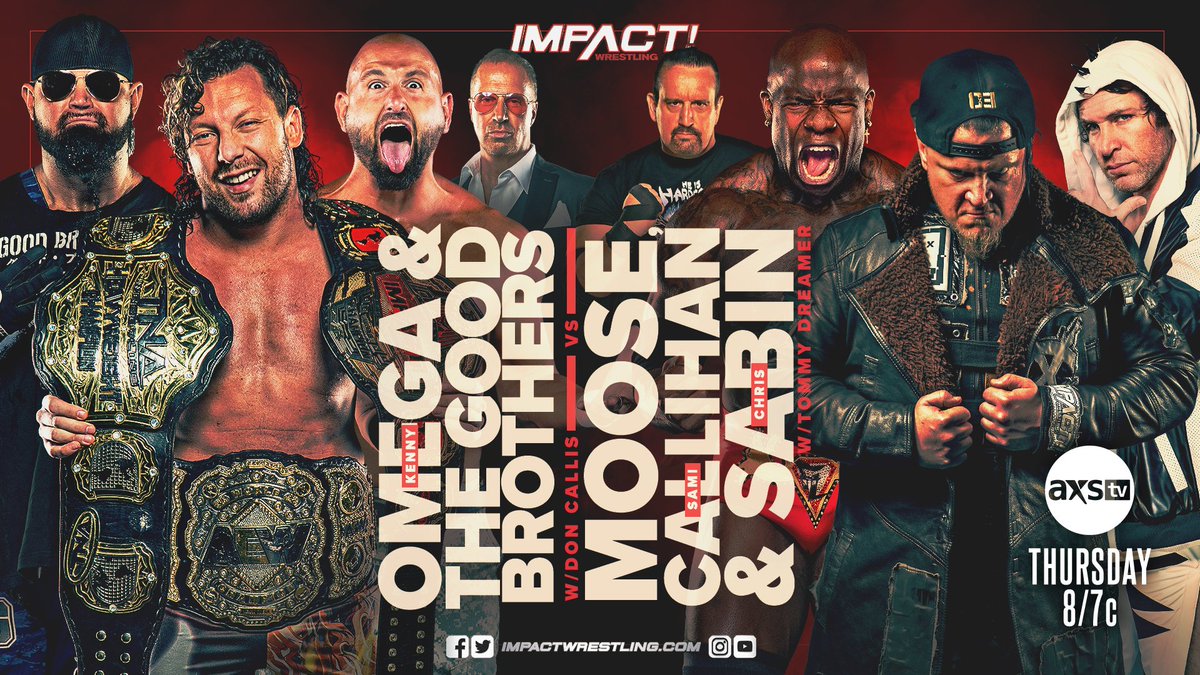 Impact Wrestling live results: Kenny Omega in six-man tag action