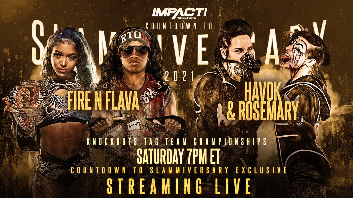 Impact Slammiversary pre-show match set, TJP out of tag title match