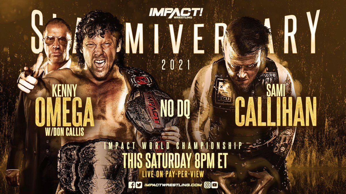 Omega vs. Callihan Impact Slammiversary match now no DQ