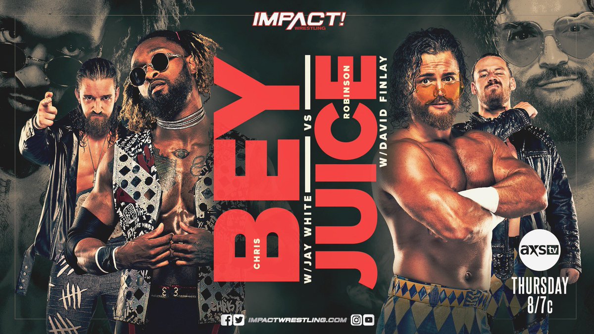 Chris Bey vs. Juice Robinson announced for Impact Wrestling