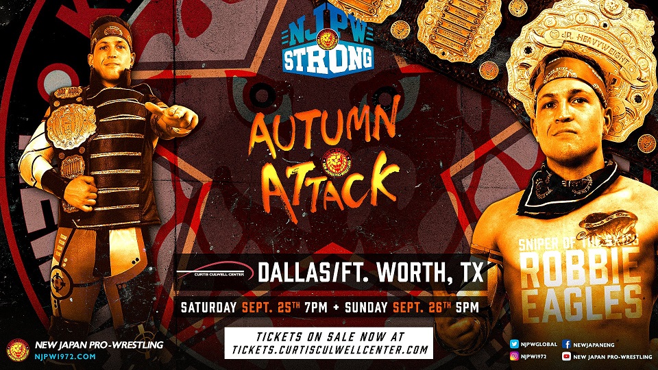 Robbie Eagles added to NJPW Strong Autumn Attack