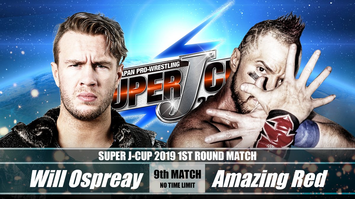 NJPW Super J-Cup night one results: Will Ospreay vs. Amazing Red