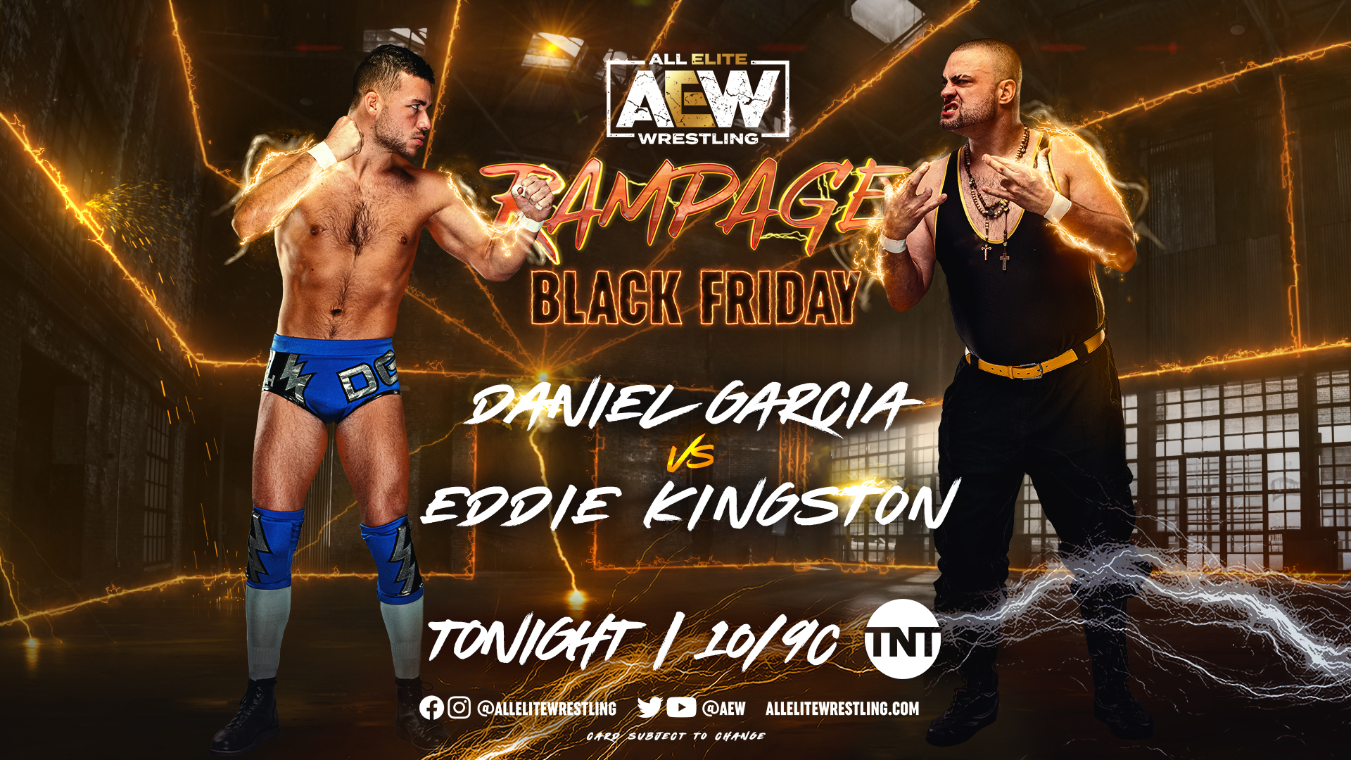 AEW Rampage live results: Eddie Kingston vs. Daniel Garcia
