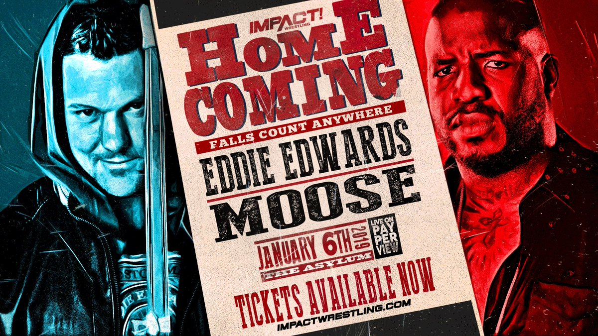 Falls count anywhere match added to Impact Homecoming PPV