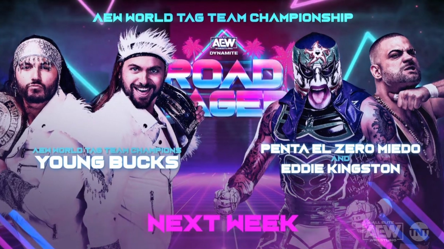 Tag Team title match added to AEW Road Rager