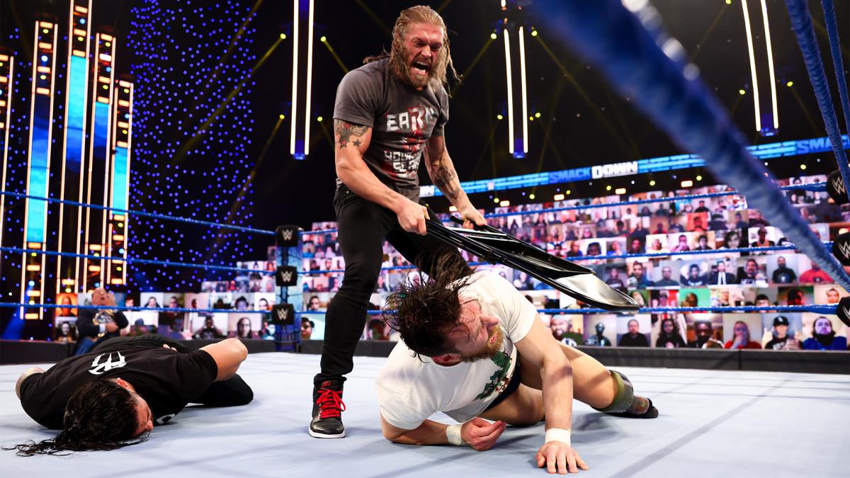 WWE SmackDown video highlights: Edge snaps on Reigns and Bryan