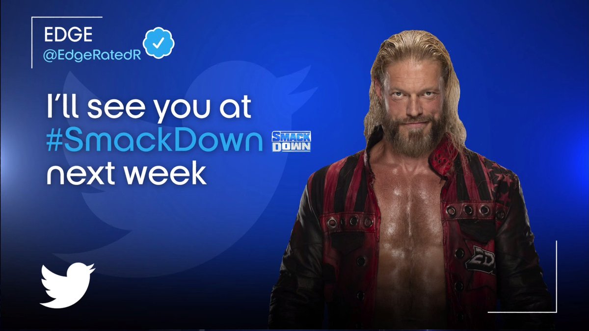 Edge returning to WWE SmackDown next week