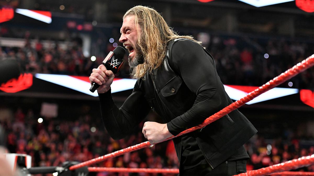 Edge confirmed for Monday’s WWE Raw