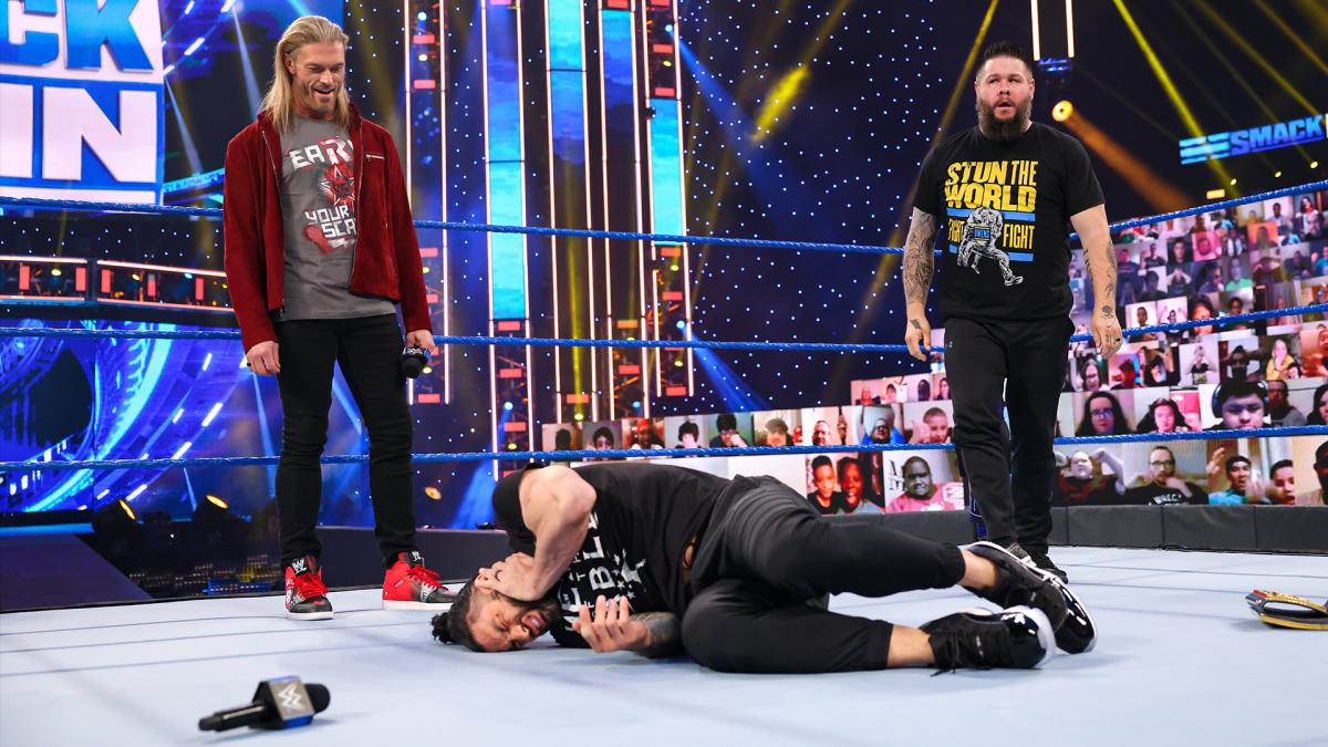 WWE SmackDown video highlights: Edge and Bianca Belair appear