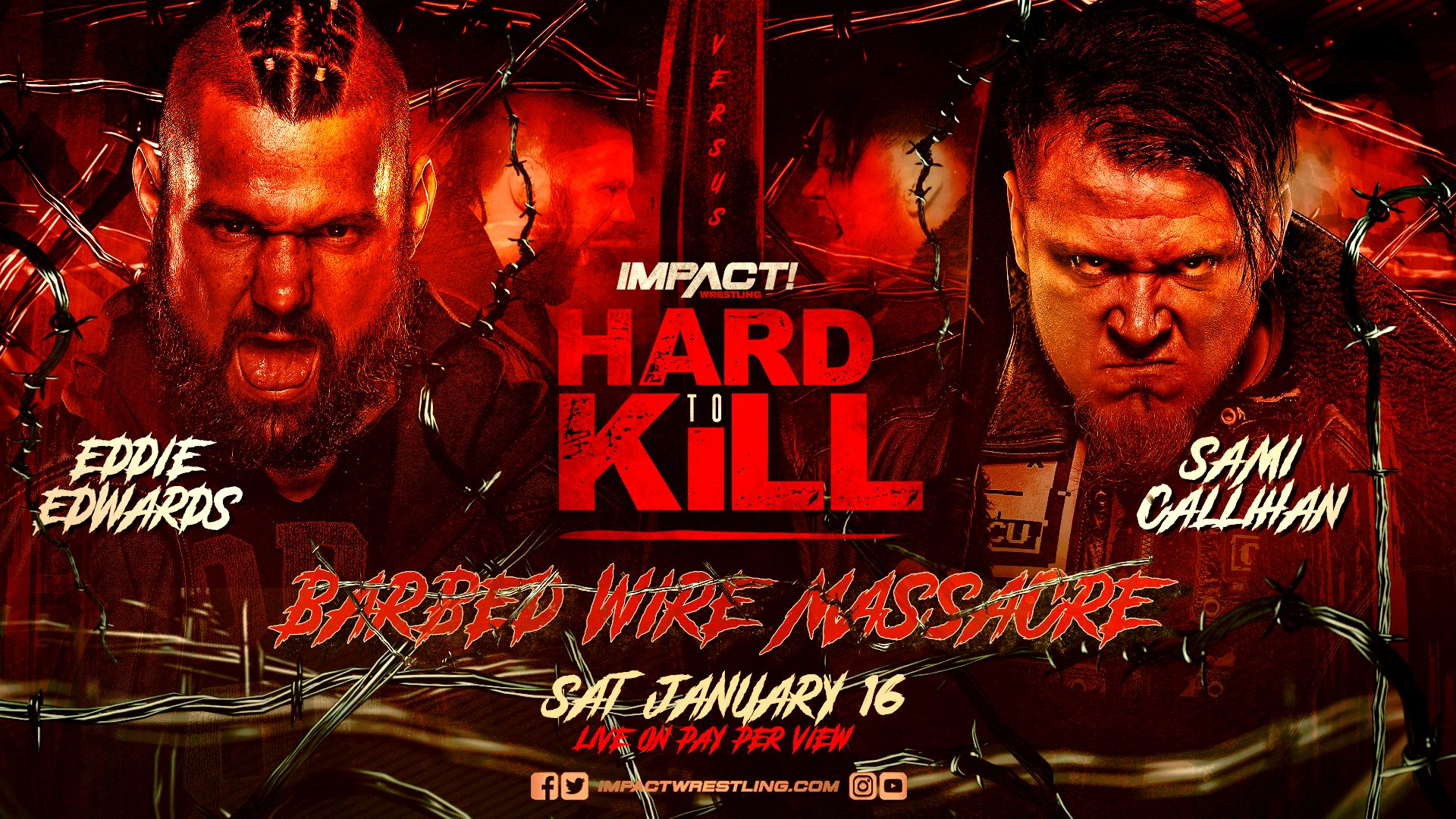 Three more matches added to Impact Hard to Kill