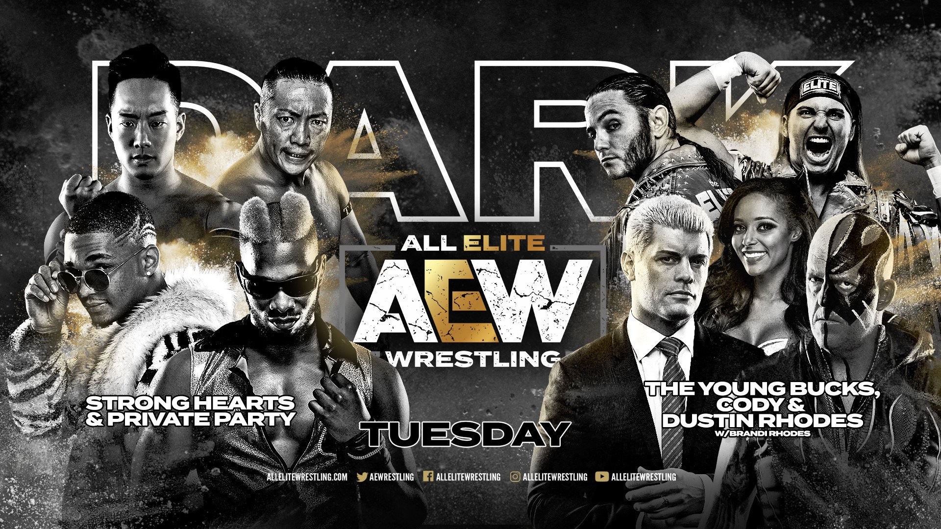 AEW Dark results: Young Bucks & Rhodes brothers in eight-man action