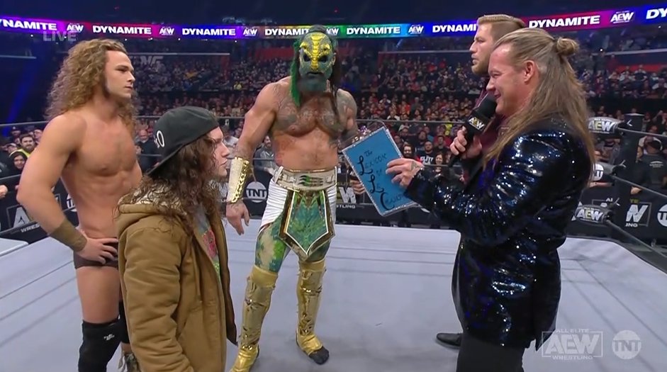 Chris Jericho vs. Jungle Boy set for December 18 AEW Dynamite