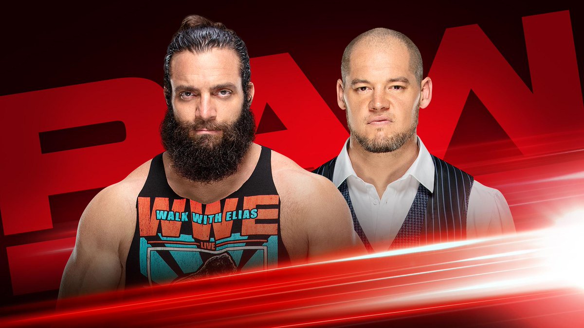Elias vs. Baron Corbin announced for WWE Raw