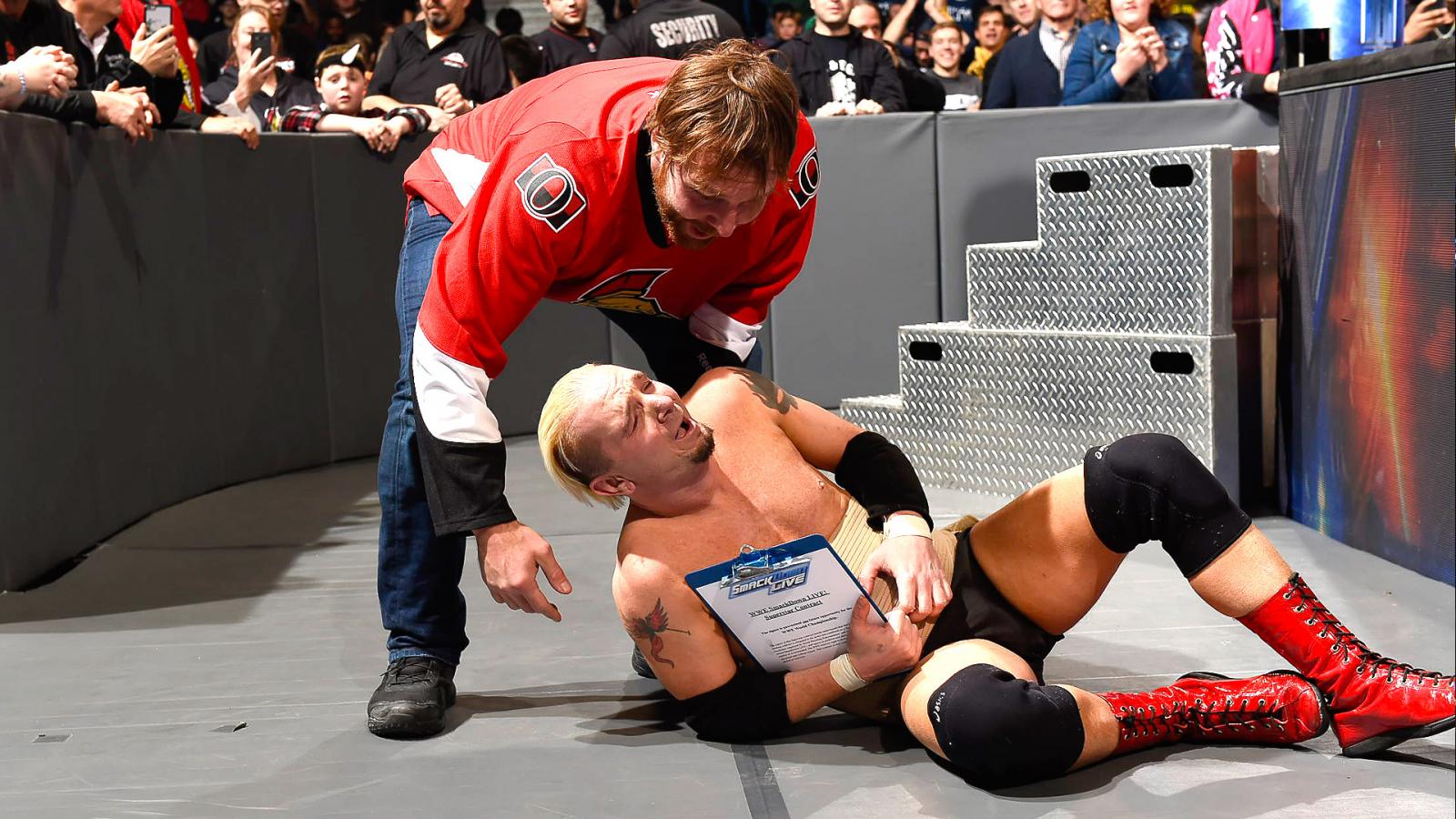 WWE SmackDown video highlights: James Ellsworth earns his contract