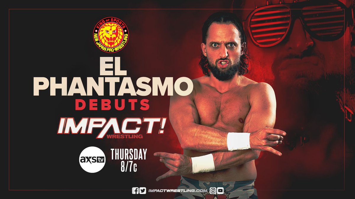 NJPW’s El Phantasmo to make Impact Wrestling debut next week