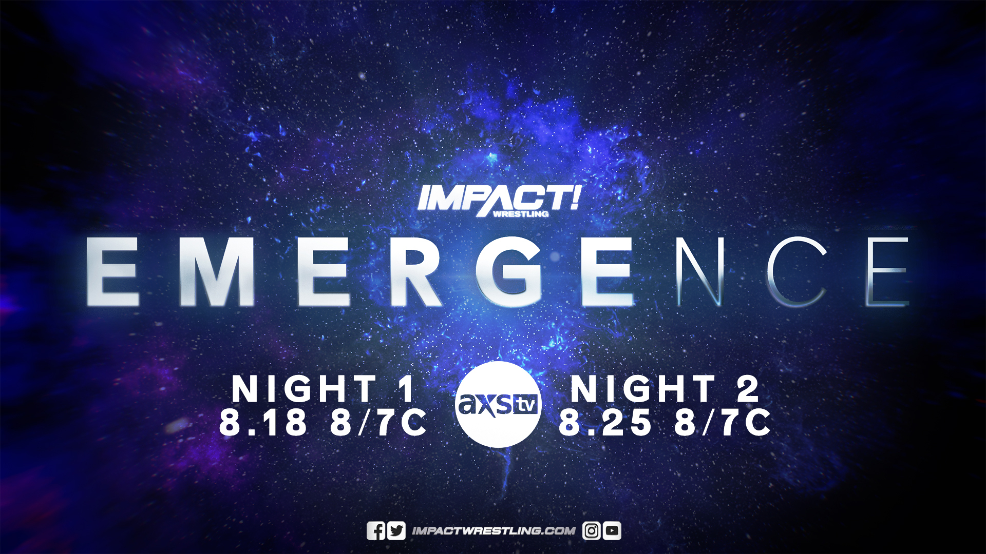 Updated lineup for Impact Wrestling Emergence