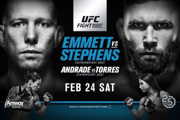 UFC on FOX 28 live results: Josh Emmett vs. Jeremy Stephens