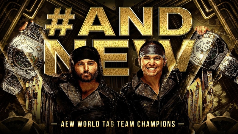 Young Bucks win Tag Team Titles at AEW Full Gear