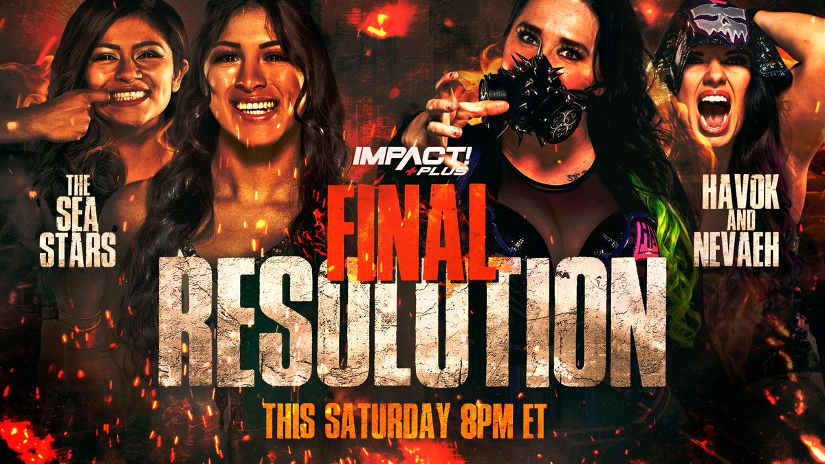 Sea Stars vs. Havok & Nevaeh added to Impact Final Resolution