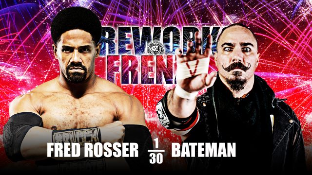 NJPW Strong results: Fred Rosser vs. Bateman