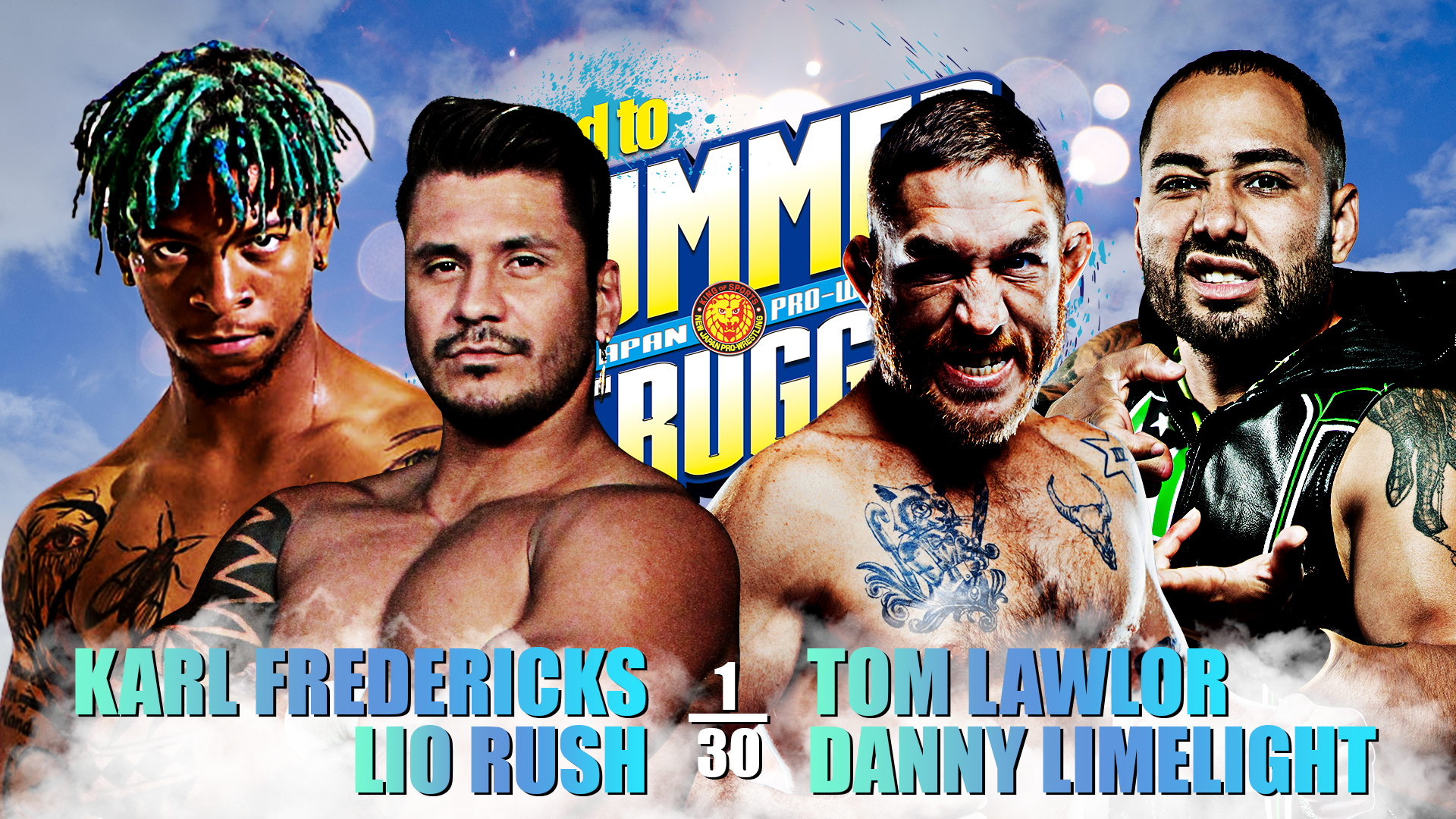 NJPW Strong results: Team Filthy vs. Fredericks & Rush