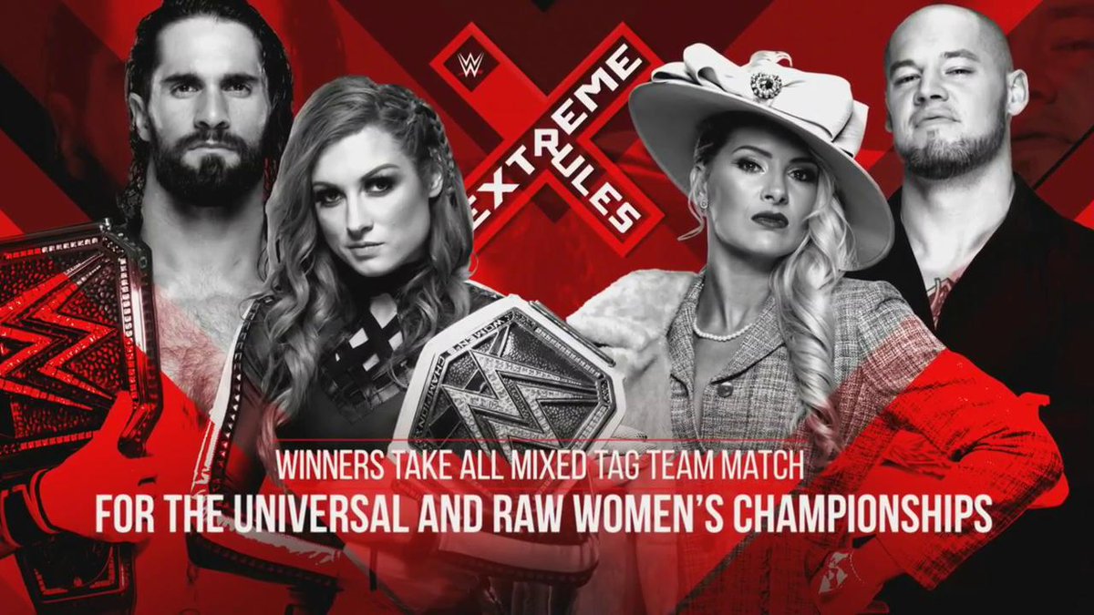 Mixed tag match set for WWE Extreme Rules
