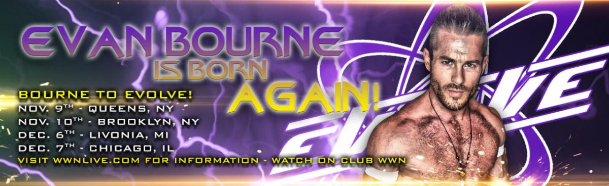 EVOLVE reveals Evan Bourne’s opponents for November shows
