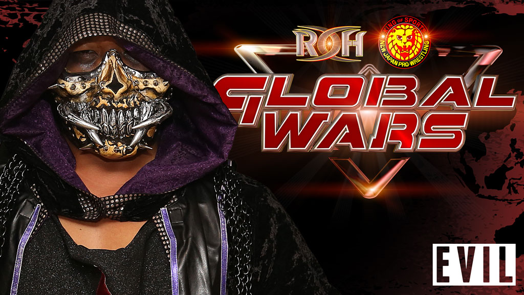 EVIL & SANADA, Juice Robinson set for ROH Global Wars tour