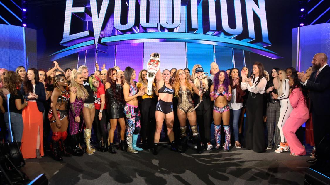 WWE Evolution notes: Title change, battle royal, Mae Young Classic
