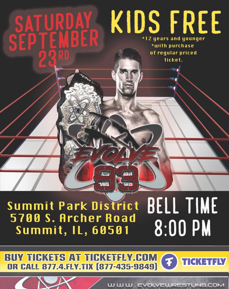EVOLVE 93 to air on WWN website tonight