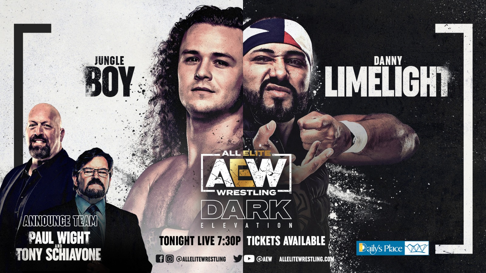 Jungle Boy vs. Limelight to be first-ever AEW Dark: Elevation match