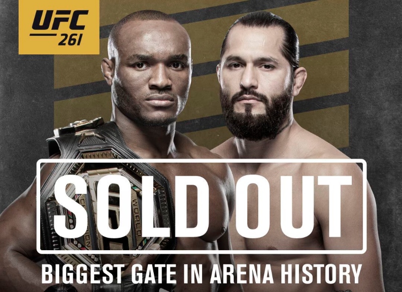 UFC 261 sells out in minutes, one of fastest in company history